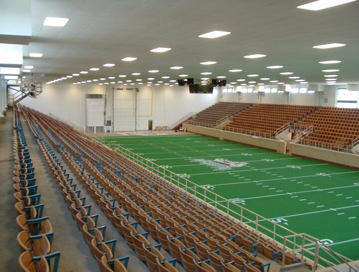 interior commercial painting of arena in Ohio Commercial Interior Painting